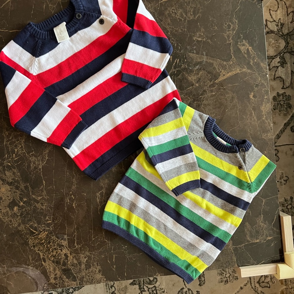 H&M baby boy sweaters 4-6 months